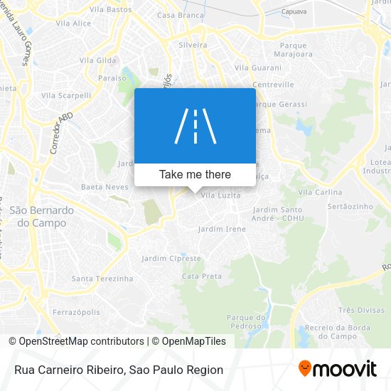 Rua Carneiro Ribeiro map