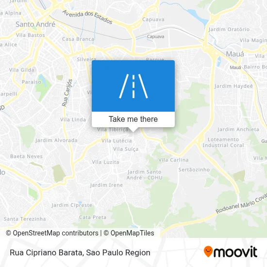 Rua Cipriano Barata map