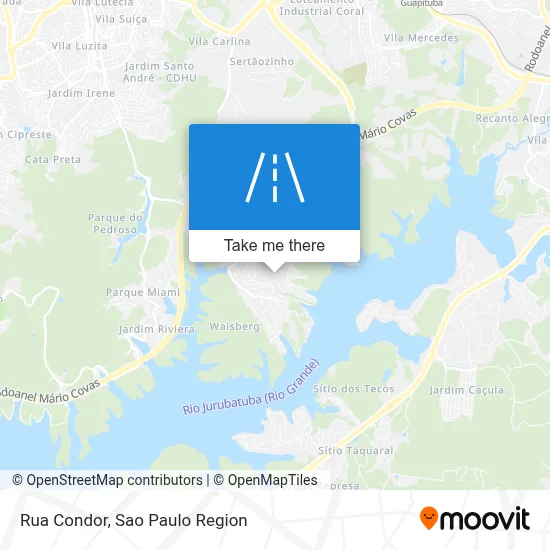 Rua Condor map