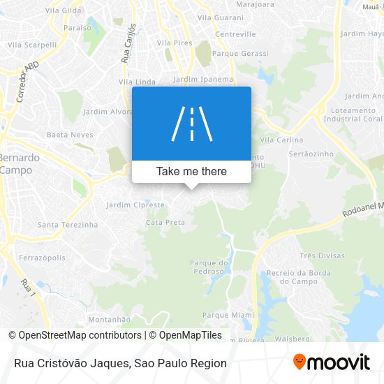 Rua Cristóvão Jaques map