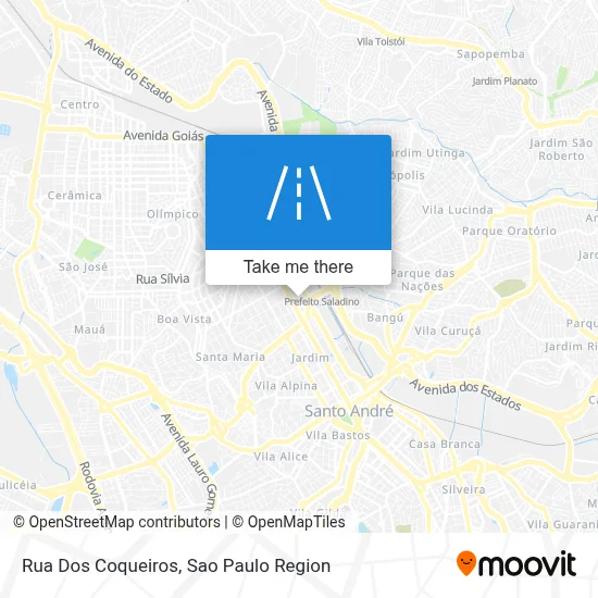 Rua Dos Coqueiros map