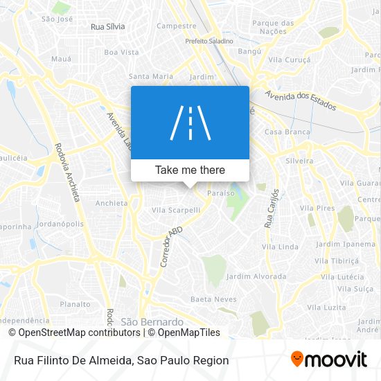 Rua Filinto De Almeida map