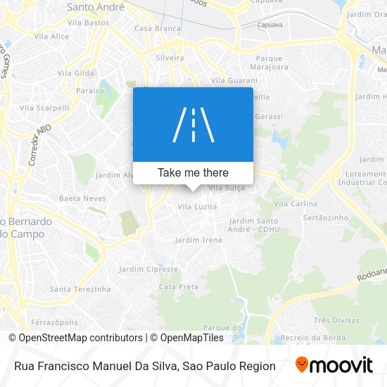 Rua Francisco Manuel Da Silva map
