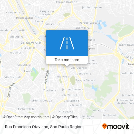 Rua Francisco Otaviano map
