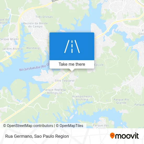 Rua Germano map