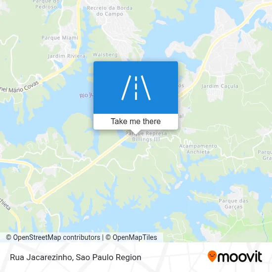 Rua Jacarezinho map