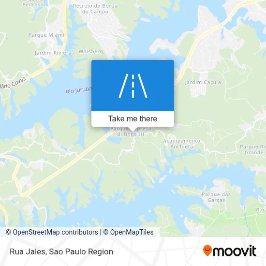 Rua Jales map