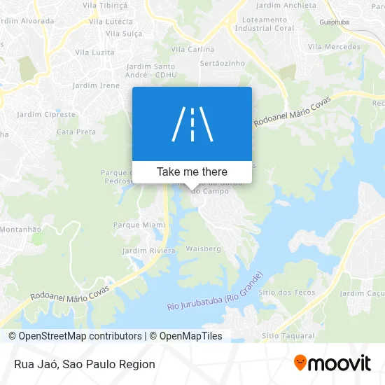 Rua Jaó map