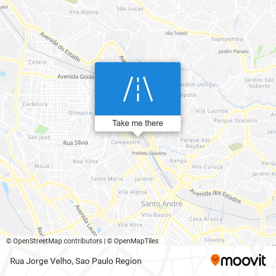 Rua Jorge Velho map