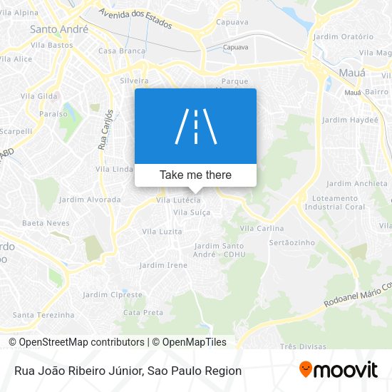 Rua João Ribeiro Júnior map