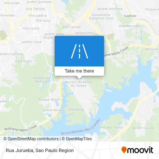 Rua Jurueba map