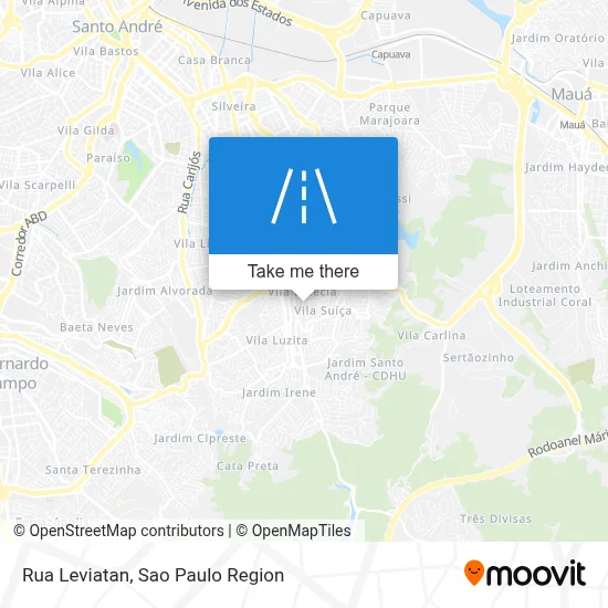 Rua Leviatan map