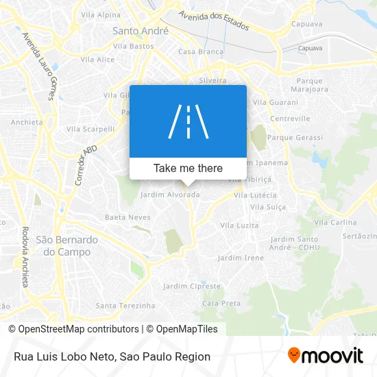 Rua Luis Lobo Neto map