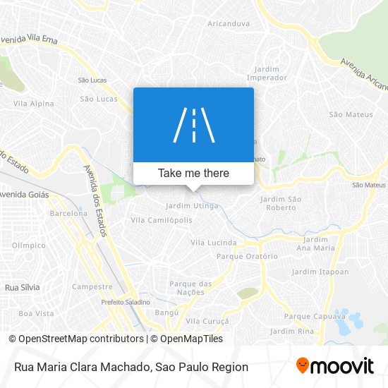 Rua Maria Clara Machado map