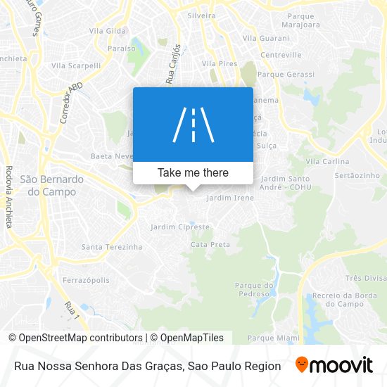 Rua Nossa Senhora Das Graças map