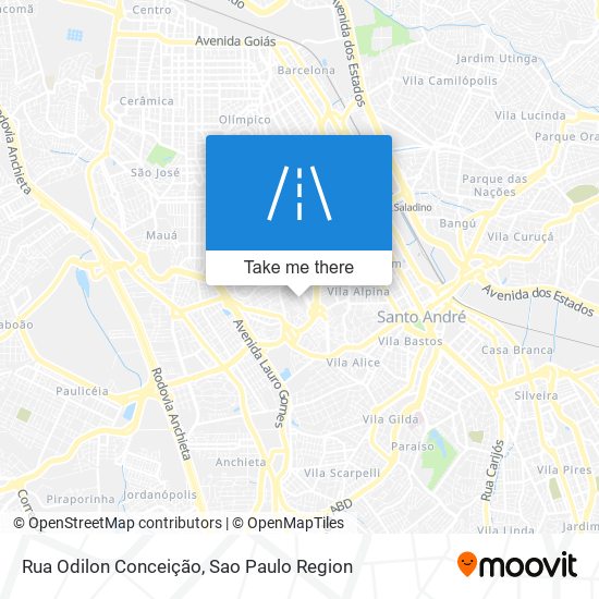 Rua Odilon Conceição map