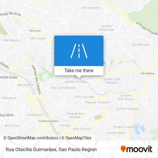 Rua Otacília Guimarães map