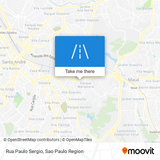 Rua Paulo Sergio map