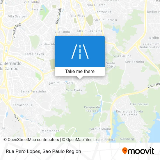Rua Pero Lopes map