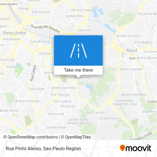 Rua Pinto Aleixo map