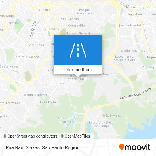 Rua Raul Seixas map