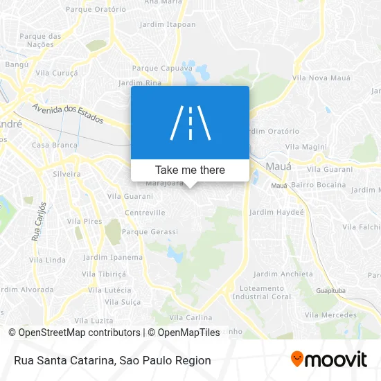 Rua Santa Catarina map