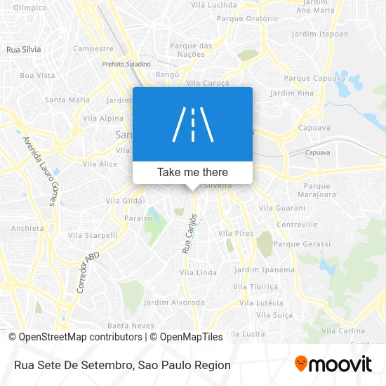 Rua Sete De Setembro map