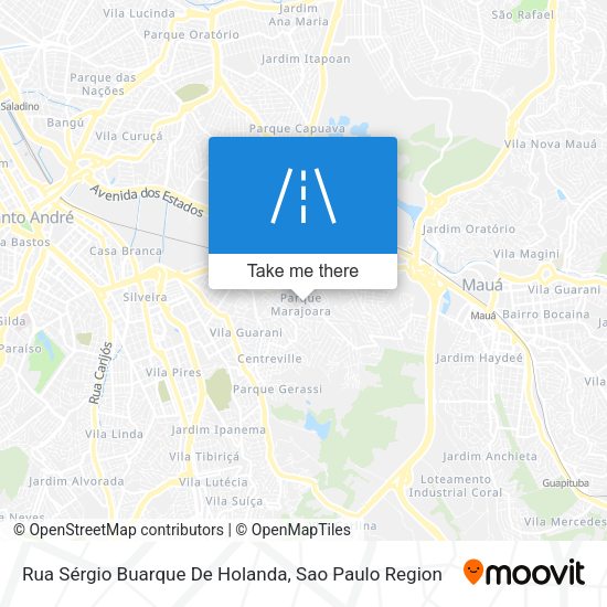 Rua Sérgio Buarque De Holanda map