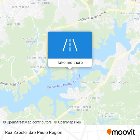 Rua Zabelê map
