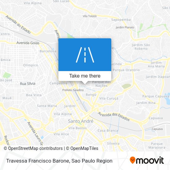 Travessa Francisco Barone map