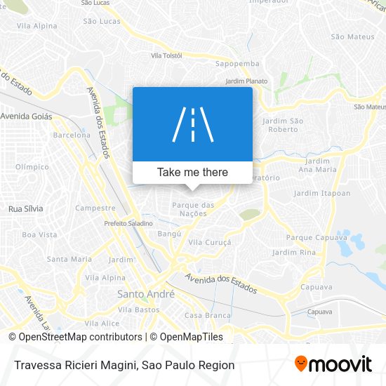 Travessa Ricieri Magini map
