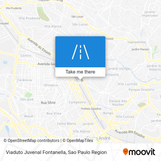 Viaduto Juvenal Fontanella map