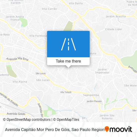 Avenida Capitão Mor Pero De Góis map