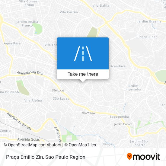 Praça Emílio Zin map