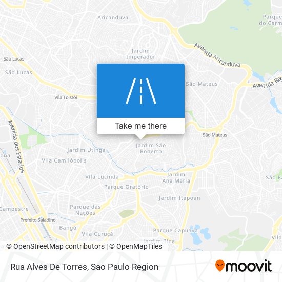 Rua Alves De Torres map