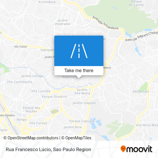 Rua Francesco Lúcio map