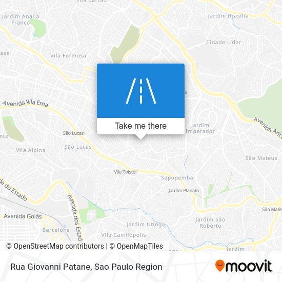 Rua Giovanni Patane map