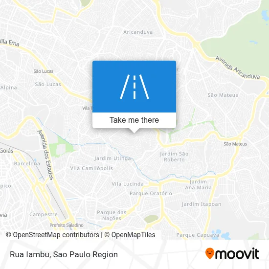 Rua Iambu map