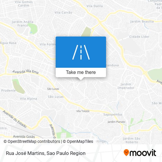 Rua José Martins map