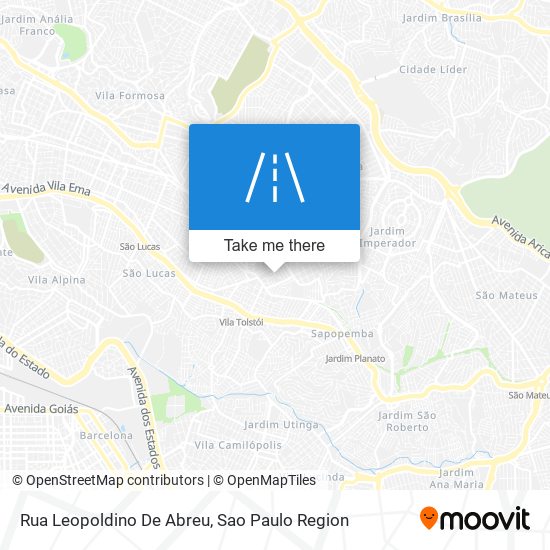 Rua Leopoldino De Abreu map