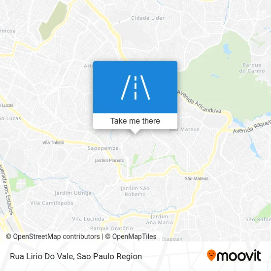 Rua Lirio Do Vale map