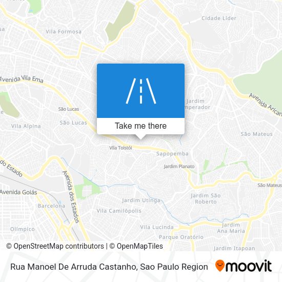 Rua Manoel De Arruda Castanho map