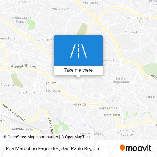 Rua Marcolino Fagundes map