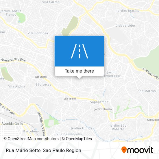 Rua Mário Sette map