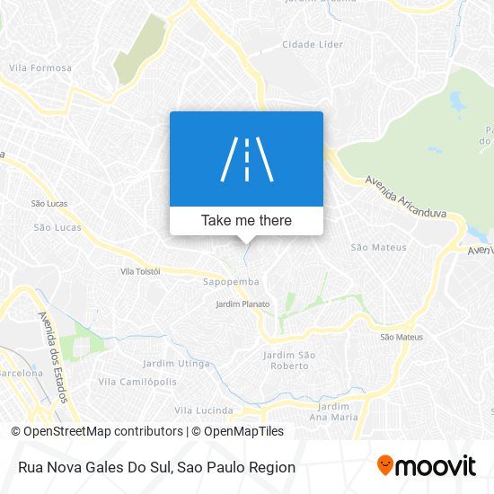 Rua Nova Gales Do Sul map