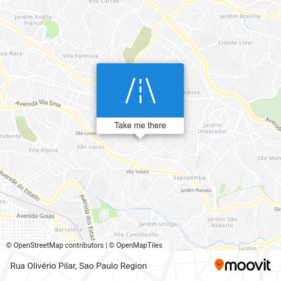Rua Olivério Pilar map