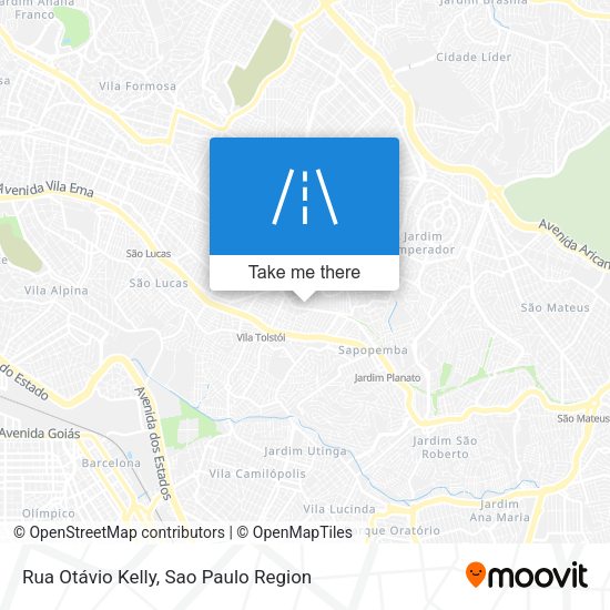 Rua Otávio Kelly map