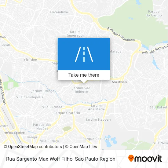 Rua Sargento Max Wolf Filho map