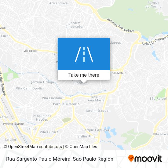 Rua Sargento Paulo Moreira map
