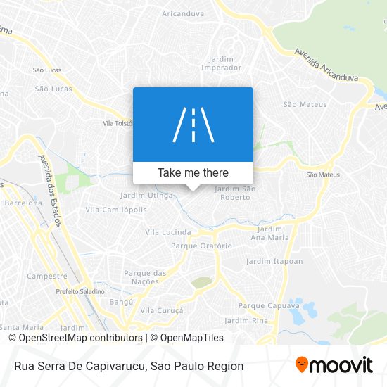 Rua Serra De Capivarucu map